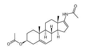 3β-Acetoxy-17-acetamido-5,16-androstadiene结构式