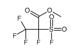 methyl 2,3,3,3-tetrafluoro-2-fluorosulfonylpropanoate结构式