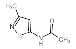 Acetamide,N-(3-methyl-5-isothiazolyl)- Structure