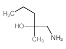 1-amino-2-methyl-pentan-2-ol结构式