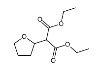 diethyl 2-(tetrahydrofuran-2-yl)malonate Structure
