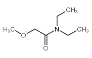 N,N-二乙基-2-甲氧基乙酰胺结构式