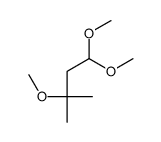 1,1,3-trimethoxy-3-methylbutane结构式