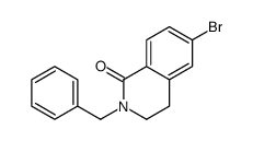 2-benzyl-6-bromo-3,4-dihydroisoquinolin-1-one Structure