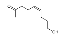 9-hydroxynon-5Z-en-2-one Structure