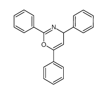 2,4,6-triphenyl-4H-[1,3]oxazine结构式