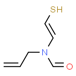 Formamide, N-(2-mercaptoethenyl)-N-2-propenyl- (9CI) Structure
