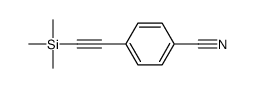 4-[(三甲基甲硅烷基)乙炔基]苄腈图片