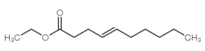 反-4-癸烯酸乙酯结构式