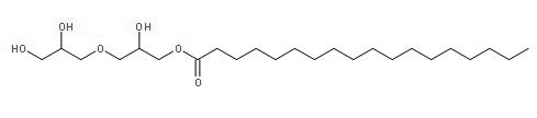十聚甘油单硬脂酸酯结构式