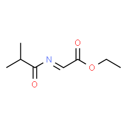Acetic acid,[(2-methyl-1-oxopropyl)imino]-,ethyl ester (9CI)结构式
