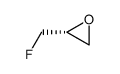 (R)-3-fluoro-1,2-epoxypropane Structure