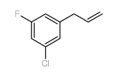 3-(3-氯-5-氟苯基)-1-丙烯结构式