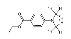 4-CO2Et-C6H4N(CD3)2结构式