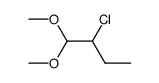 2-chlorobutyraldehyde dimethyl acetal Structure