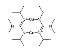 [Me2NC(N(i)Pr)2Cu]2 Structure