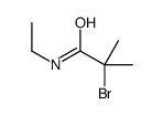 2-bromo-N-ethyl-2-methylpropanamide Structure