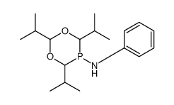 N-phenyl-2,4,6-tri(propan-2-yl)-1,3,5-dioxaphosphinan-5-amine Structure