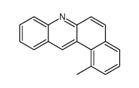 1-methylbenzo[a]acridine结构式