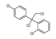 1-chloro-2-[1,2-dichloro-1-(4-chlorophenyl)ethyl]benzene结构式