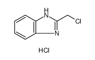 1H-Benzimidazole, 2-(chloromethyl)-, hydrochloride Structure