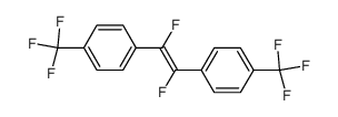 1,1-[(1E)-1,2-二氟]双(4-三氟甲苯基)乙烯结构式