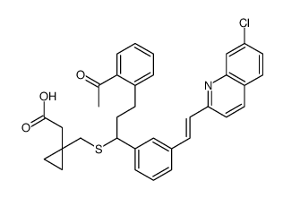 孟鲁司特甲酮结构式