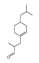 4-(1,1-dimethylethyl)-α-methylcyclohexene-1-propan-1-al Structure