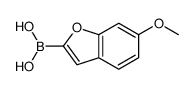 (6-Methoxybenzofuran-2-yl)boronic acid Structure