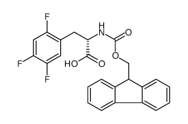 Fmoc-L-2,4,5-Trifluorophe Structure