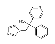 2-imidazol-1-yl-1-phenyl-1-pyridin-4-ylethanol Structure