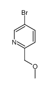 5-bromo-2-(methoxymethyl)pyridine structure