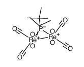 [Re2(CO)8(μ-P(t-Bu)2)(μ-H)] Structure