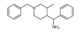 (1-benzyl-3-methylpiperidin-4-yl)-phenylmethanamine Structure