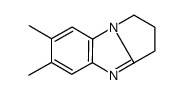 1H-Pyrrolo[1,2-a]benzimidazole,2,3-dihydro-6,7-dimethyl-(7CI,8CI)结构式