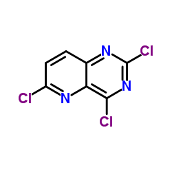 2,4,6-三氯吡啶[3,2-d]嘧啶结构式