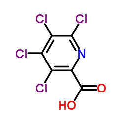 tetrachloropicolinic acid Structure