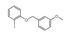 1-iodo-2-(3-methoxybenzyloxy)benzene结构式