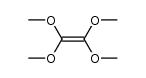 1,1,2,2-tetramethoxyethene Structure