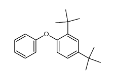 2,4-bis(1,1-dimethylethyl)-1-phenoxybenzene结构式
