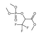methyl 2-dimethoxyphosphoryloxy-3,3,3-trifluoropropanoate结构式