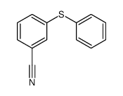 3-phenylsulfanylbenzonitrile结构式
