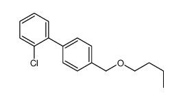 4'-(Butoxymethyl)-2-chloro-1,1'-biphenyl structure