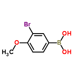 3-Bromo-4-methoxyphenylboronic acid structure