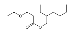 2-ethylhexyl 3-ethoxypropanoate Structure