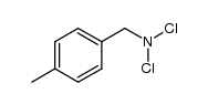 4-methyl-N,N-dichlorobenzylamine结构式