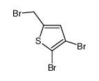 2,3-dibromo-5-(bromomethyl)thiophene结构式