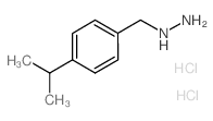 (4-Isopropylbenzyl)hydrazine dihydrochloride Structure