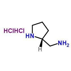 1-(2-Pyrrolidinyl)methanamine dihydrochloride Structure