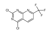2,4-dichloro-7-(trifluoromethyl)pyrido[2,3-d]pyrimidine Structure